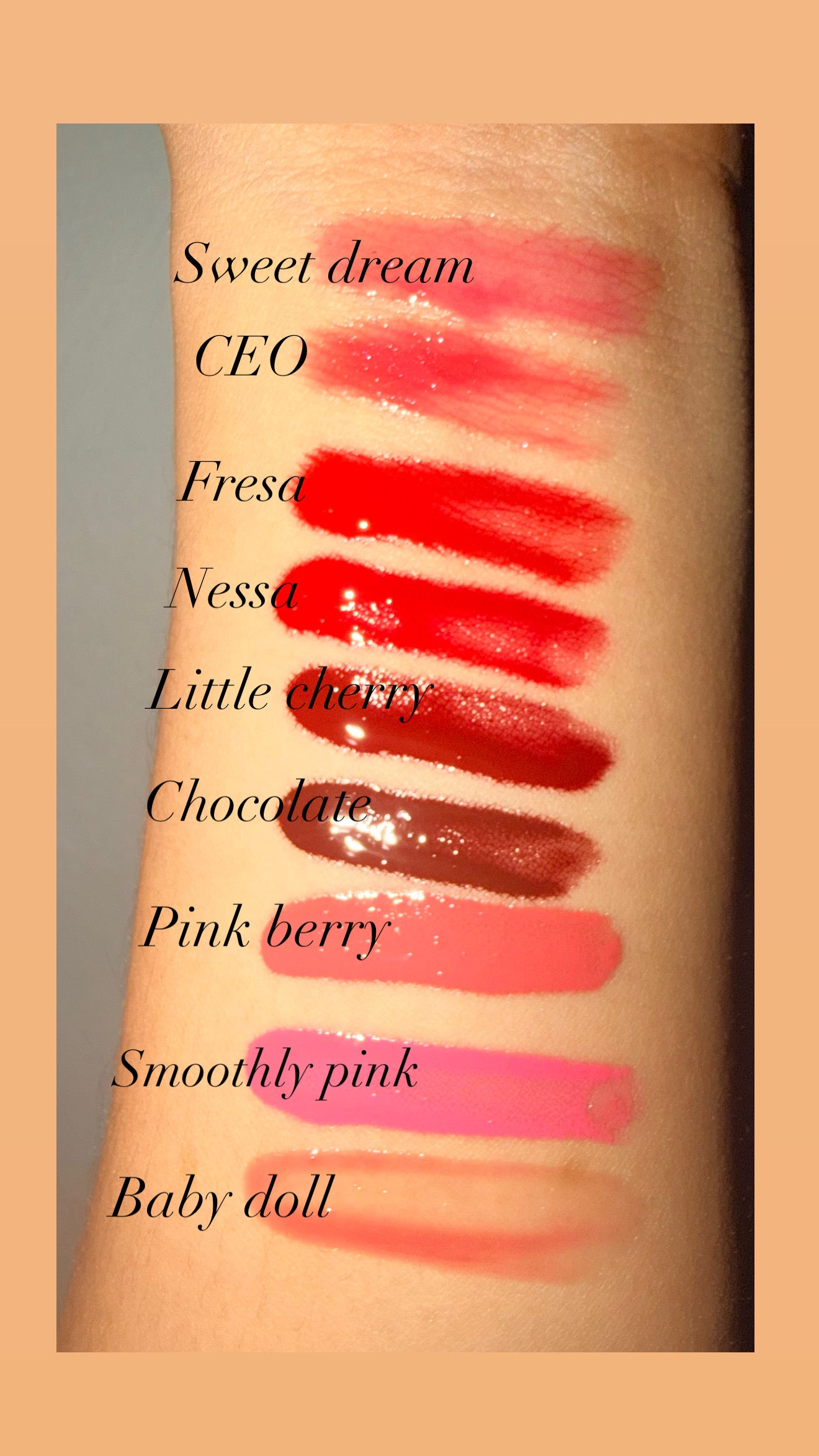 Lipglosses
